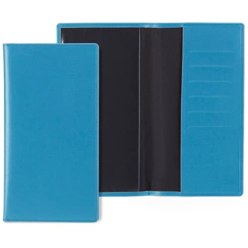 Custom Branded Belluno Travel Wallet in Sky Blue from Total Merchandise