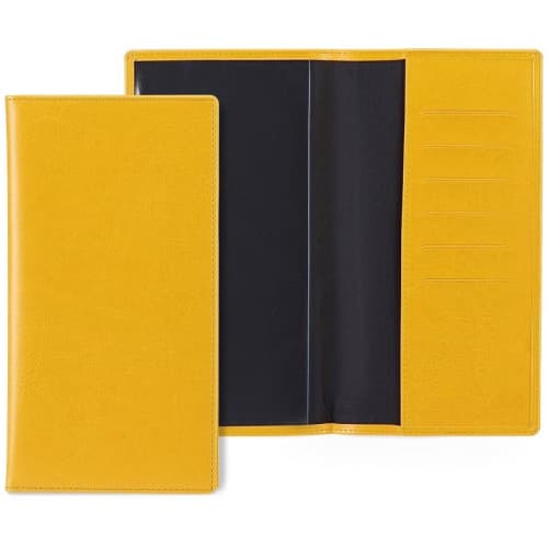 Custom Branded Belluno Travel Wallet in Yellow from Total Merchandise