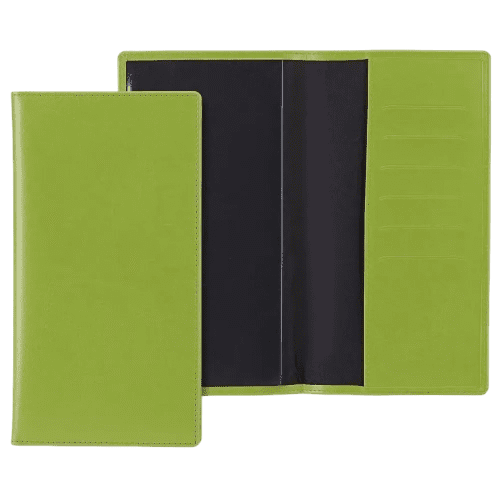 Custom Branded Belluno Travel Wallet in Lime Green from Total Merchandise