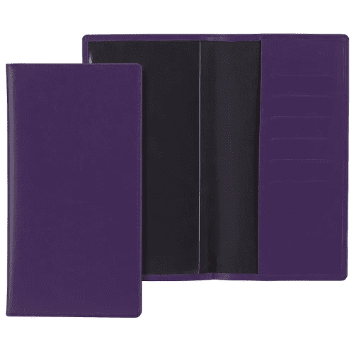Custom Branded Belluno Travel Wallet in Purple from Total Merchandise
