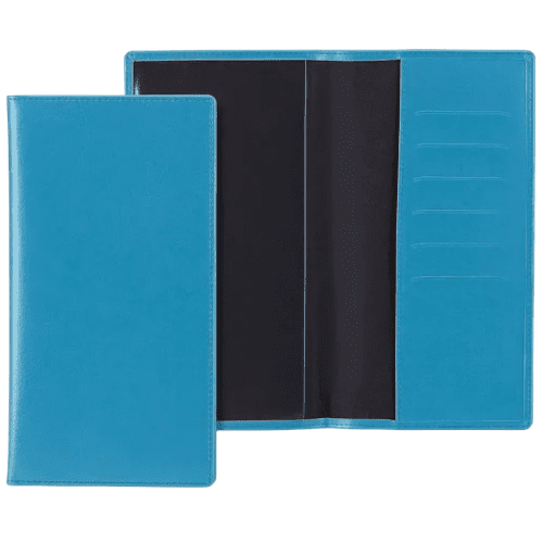 Custom Branded Belluno Travel Wallet in Sky Blue from Total Merchandise