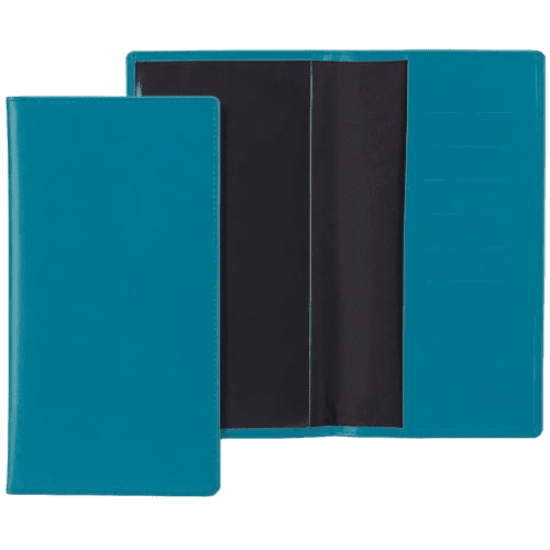 Custom Branded Belluno Travel Wallet in Turquoise from Total Merchandise