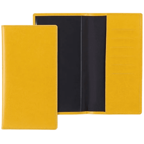 Custom Branded Belluno Travel Wallet in Yellow from Total Merchandise