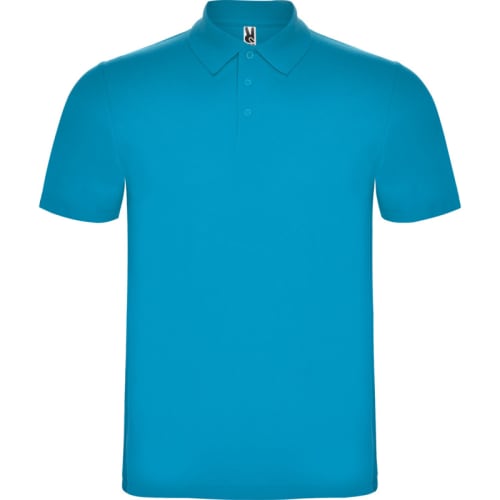 Roly Austral Unisex Colour Polo Shirts in Turquoise