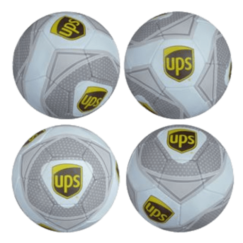 Size 5 Promo Football in White