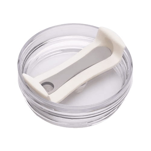 An image of the lid that comes with the 40oz Stainless Steel Mug with Straw and Handle