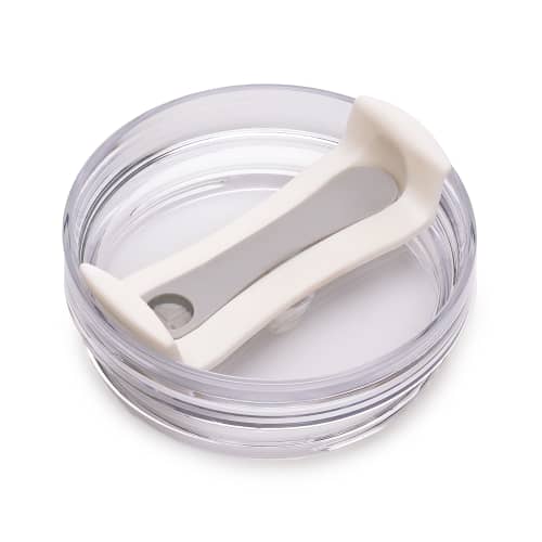 An image of the lid that comes with the 40oz Stainless Steel Mug with Straw and Handle