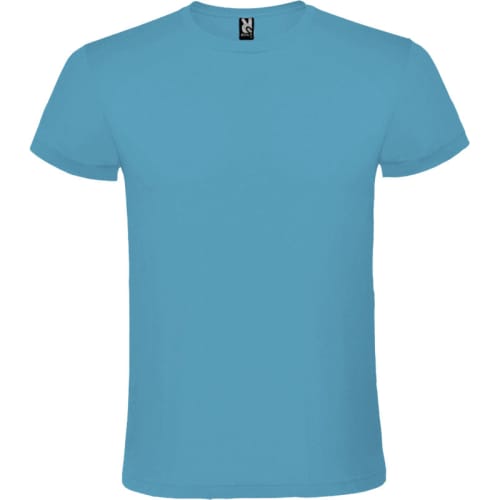 Roly Atomic Unisex Colour T-Shirt in Turquoise