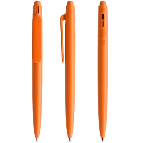 Logo Branded Prodir DS11 Ballpen with a printed design from Total Merchandise - Orange