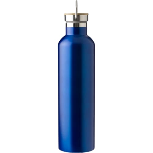 Logo-branded 1L Stainless Steel Double walled water Bottle with a design from Total Merchandise