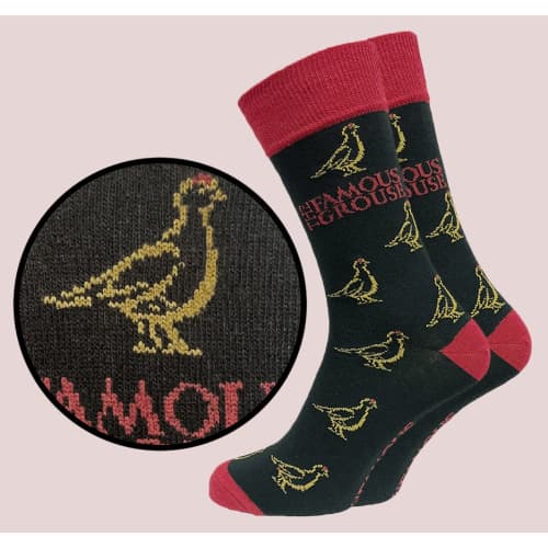 Personalised Logo Dress Socks with a woven design from Total Merchandise