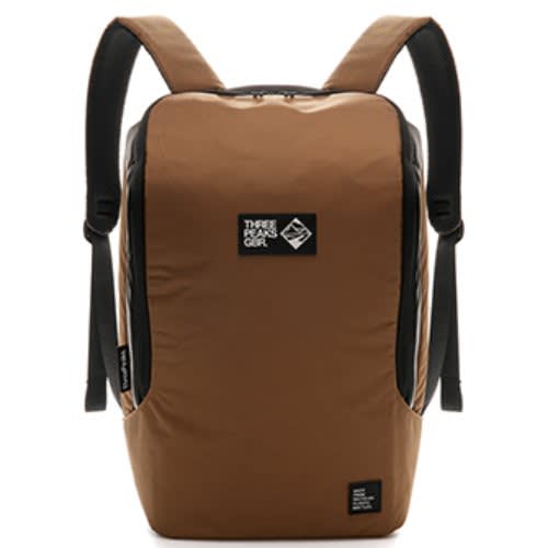 Promotional Commuter Three Peaks RPET Backpack in Khaki from Total Merchanidse