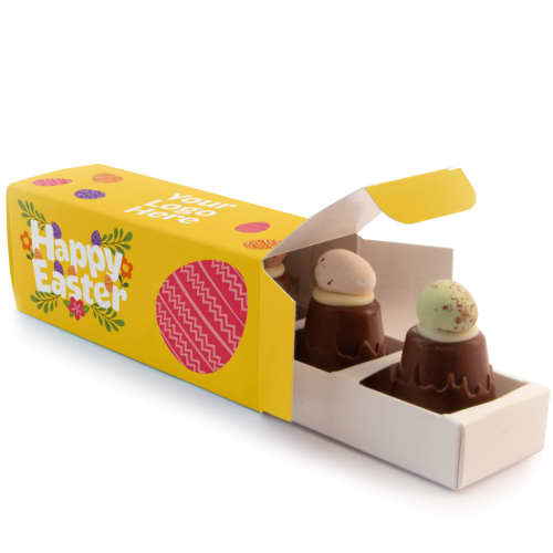 Promotional printed Eco Mallow Mountain Trio Gift Box with a design from Total Merchandise