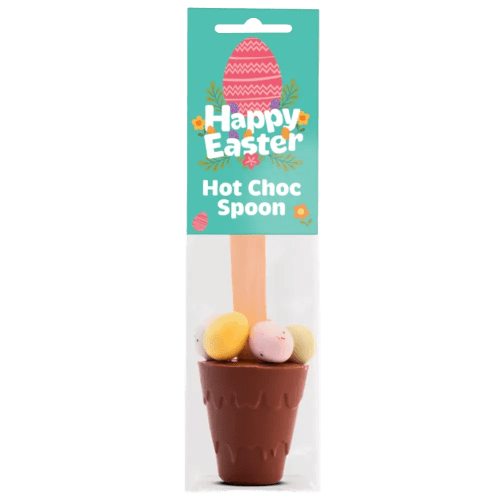 Custom-printed Easter Milk Hot Chocolate Spoon with a design from Total Merchandise
