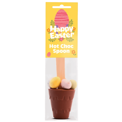 Logo branded Easter Milk Hot Chocolate Spoon with a design from Total Merchandise