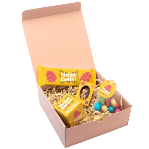 Promotional Easter Gift Boxes printed with your company logo from Total Merchandise