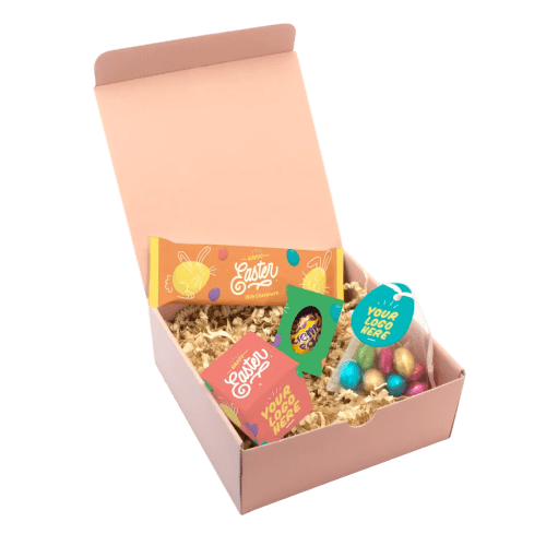 Promotional Easter Gift Boxes printed with your company logo from Total Merchandise