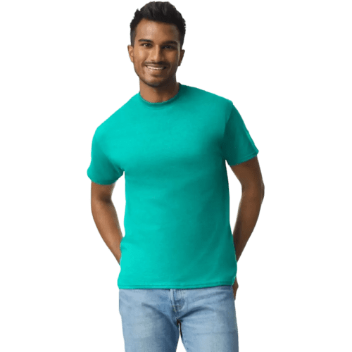 Gildan Heavyweight Ultra Cotton Coloured T-Shirt in Jade Dome