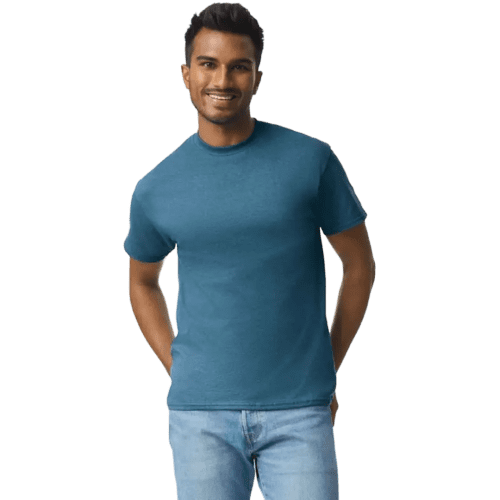 Gildan Heavyweight Ultra Cotton Coloured T-Shirt in Indigo