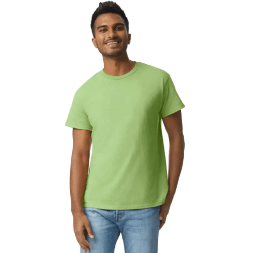 Gildan Heavyweight Ultra Cotton Coloured T-Shirt in Kiwi