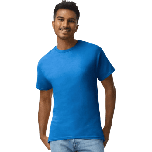 Gildan Heavyweight Ultra Cotton Coloured T-Shirt in Royal Blue