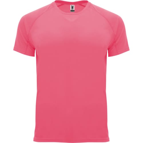 Roly Men's Sports Performance T-Shirt in Pink Lady