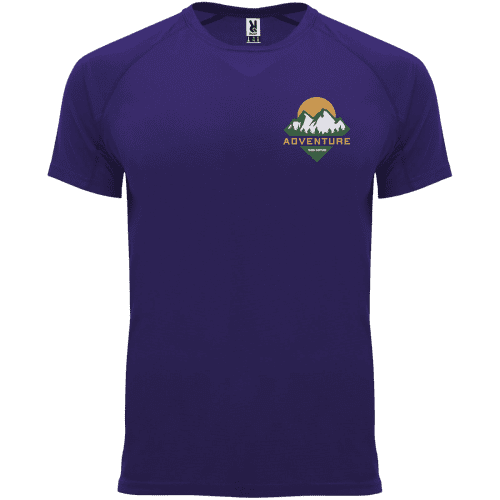 Roly Men's Sports Performance T-Shirt in Mauve