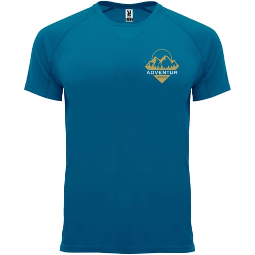 Roly Men's Sports Performance T-Shirt in Moonlight Blue