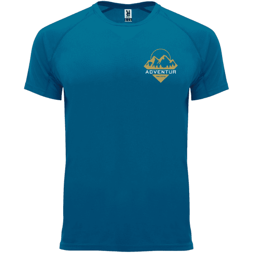 Roly Men's Sports Performance T-Shirt in Moonlight Blue
