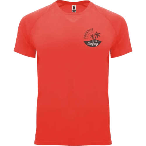 Roly Men's Sports Performance T-Shirt in Flour Coral