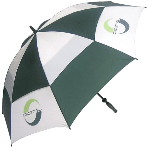 Supervent Sport Umbrella in Green/White