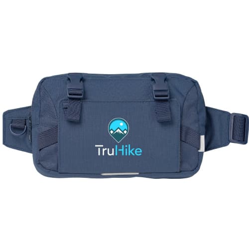 Promotional printed Coastal Threads Trek Pack with a design from Total Merchandise - Navy Blue