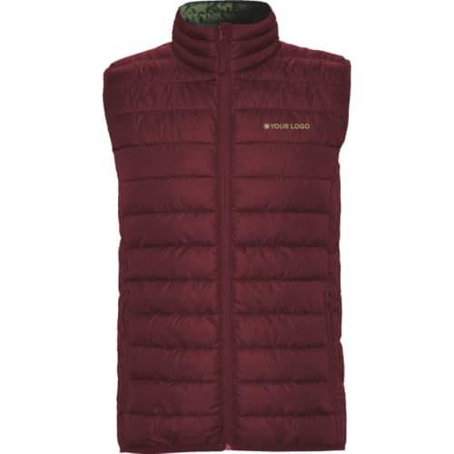 Roly Oslo Men's Insulated Bodywarmer in Garnet