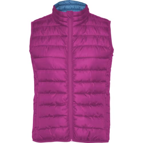 Roly Oslo Women's Insulated Bodywarmer in Fuchsia