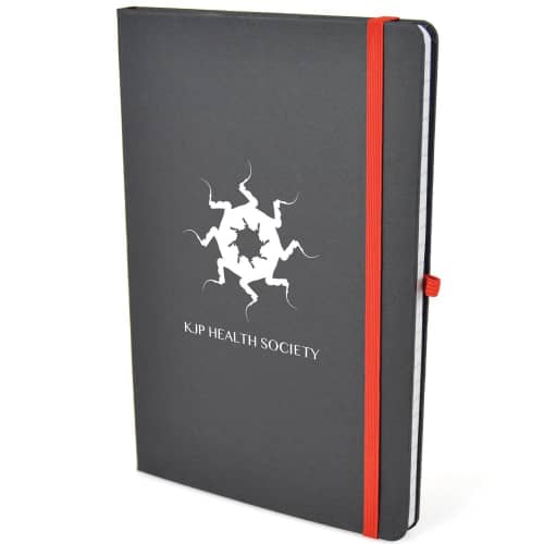 Promotional printed A5 Recycled Nebraska Notebook with a design from Total Merchandise