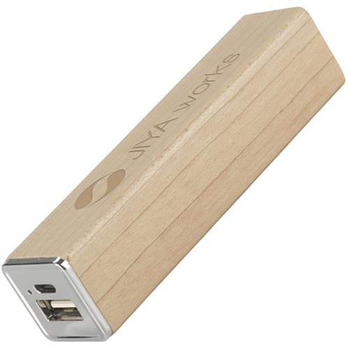 2000mAh Wooden Power Banks