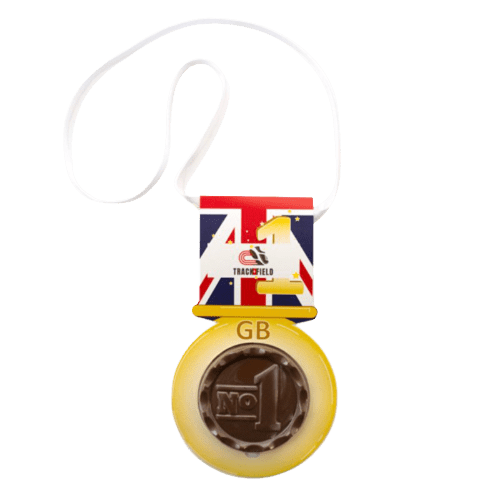 Logo-branded Printed Chocolate Medals with a full-colour design from Total Merchandise