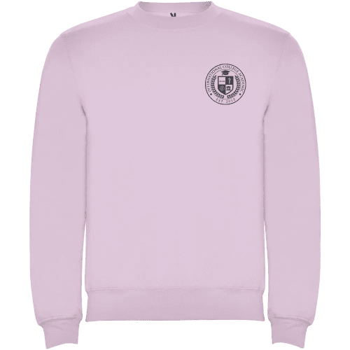 Roly Classica Unisex Sweater in Light Pink