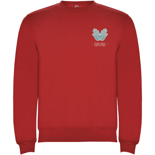 Roly Classica Unisex Sweater in Red