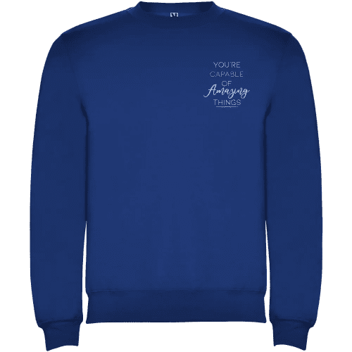 Roly Classica Unisex Sweater in Royal Blue