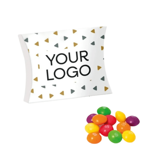 Promotional Large Eco Skittles Pouch printed with your company logo from Total Merchandise