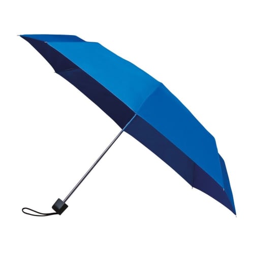 Branded Falconetti Telescopic Umbrella in Royal Blue printed with your logo from Total Merchandise