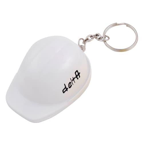 Promotional Hard Hat Bottle Opener Keyring with a design from Total Merchandise