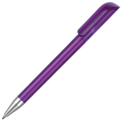 UK Printed Alaska Frost Ballpen in Purple from Total Merchandise