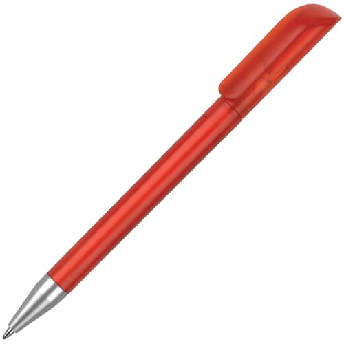 UK Branded Alaska Frost Ballpen in Red from Total Merchandise