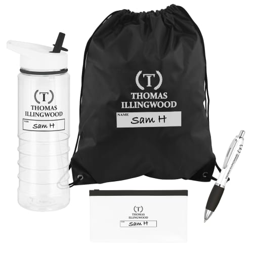 Custom Printed Total Back to School Set with a Logo Printed by Total Merchandise