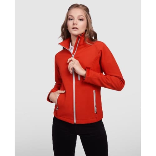 Promotional printed  Roly Antarida Women's Softshell Jackets from Total Merchandise