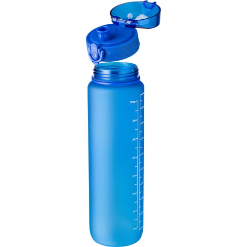 Custom Recycled Plastic Bottle with Time Markings with a design from Total Merchandise