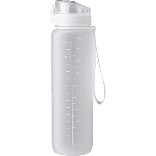 Printed Recycled Plastic Bottle with Time Markings with a design from Total Merchandise