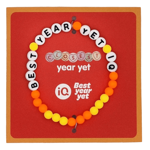 Customised Beaded Friendship Bracelets with Backing Card from Total Merchandise